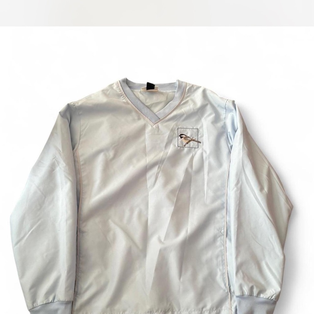 Light Blue V-Neck Pullover
